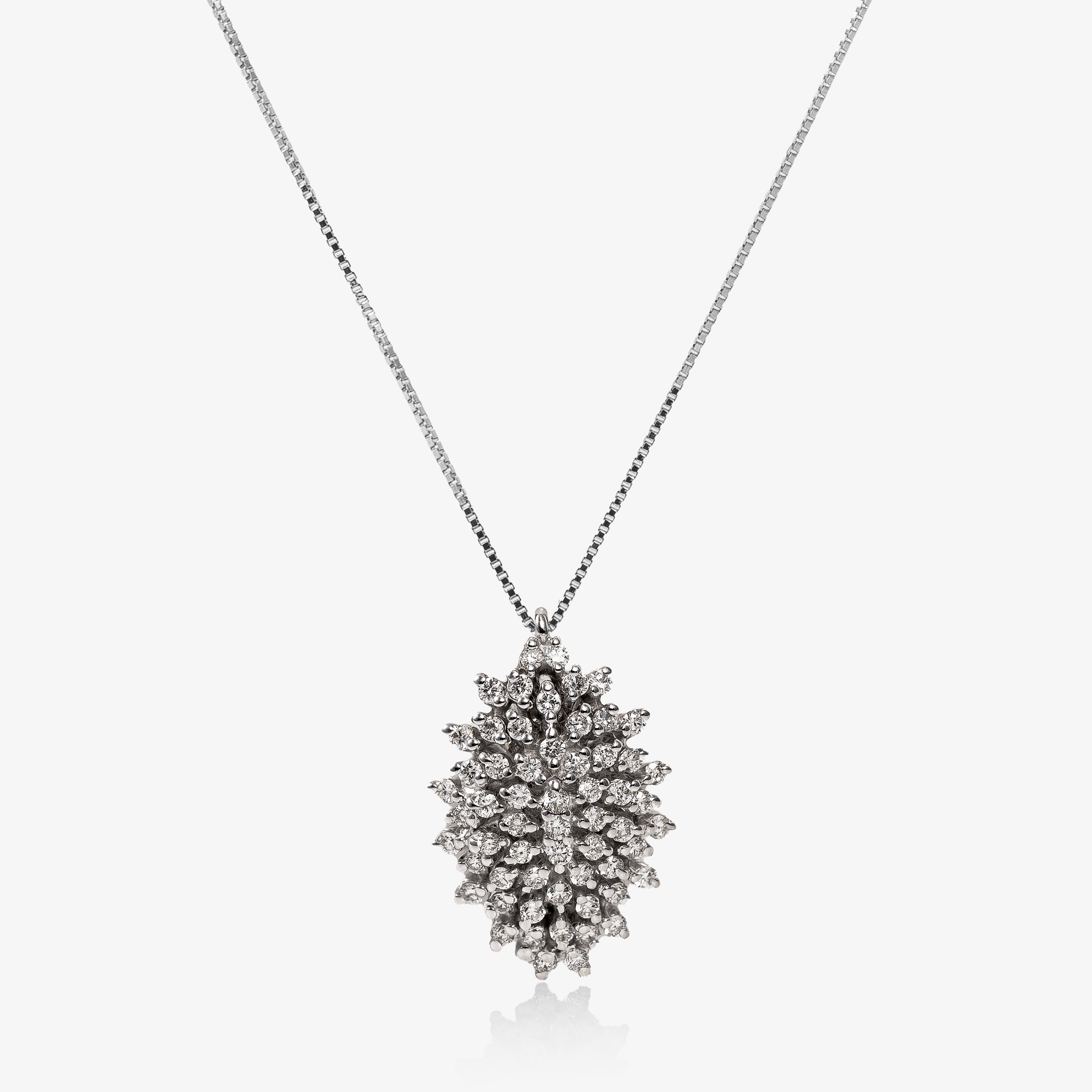 Diamond starburst pendant